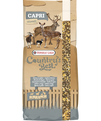 CAPRIMASH 3&4 muesli-aliment complémentaire pour chèvres, cerfs, lamas et alpagas